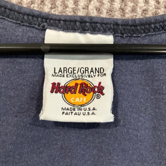 Vintage Hard Rock Las Vegas navy tank top - Picture 4 of 7
